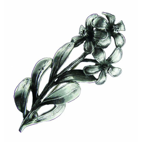 Three Flowers Brooch