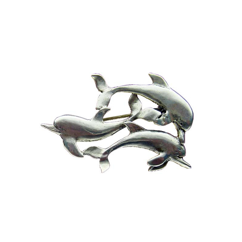 Little Dolphins Brooch