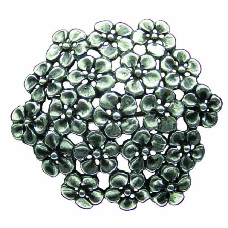 Broche Semis De Fleurs