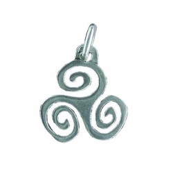 Thick Triskelion Pendant