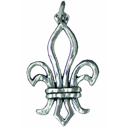 Pendentif Lys Ajouré
