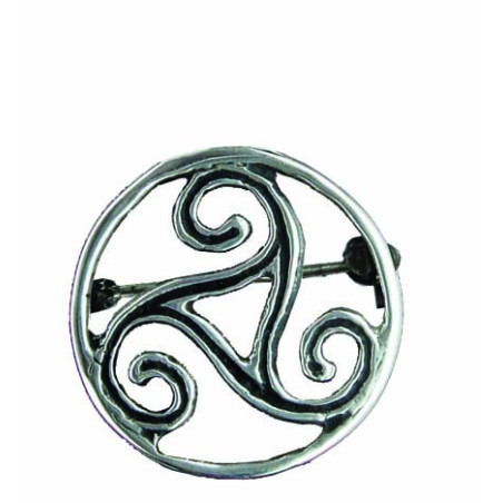 Broche Triskel Cerclé