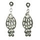 Boucles d'oreilles pendantes friture