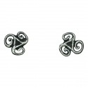 Small triskel earrings 0.8g