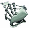 Large Bagpipe Brooch (Mixed Hanging)
