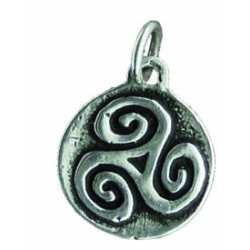 Pendentif Petite Médaille Triskel