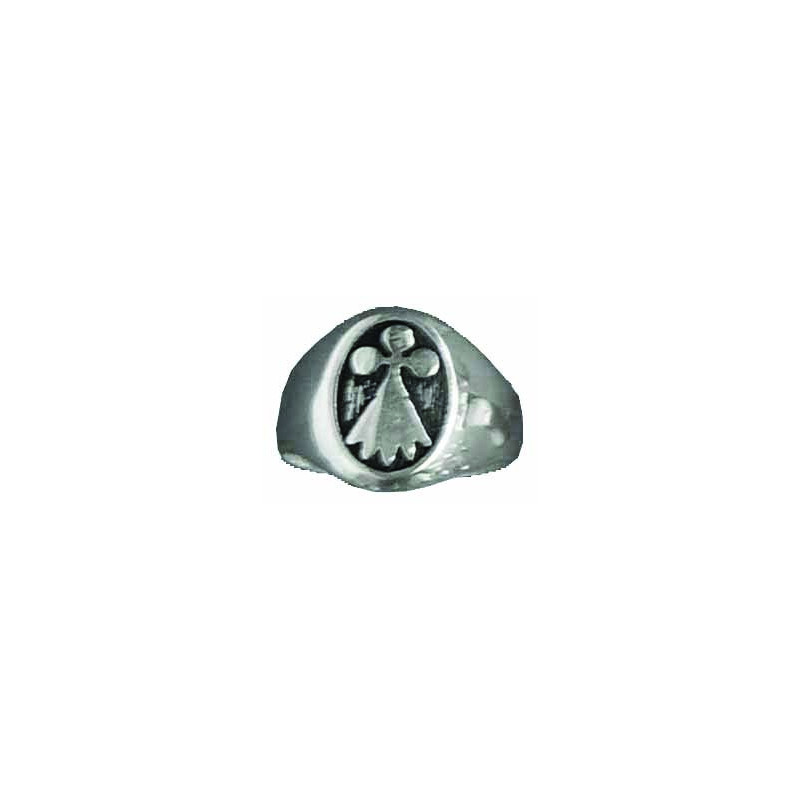 Ermine signet ring