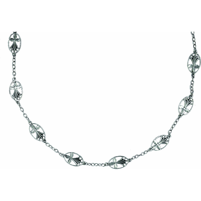 Collier Médaille Hermine 9 Elts