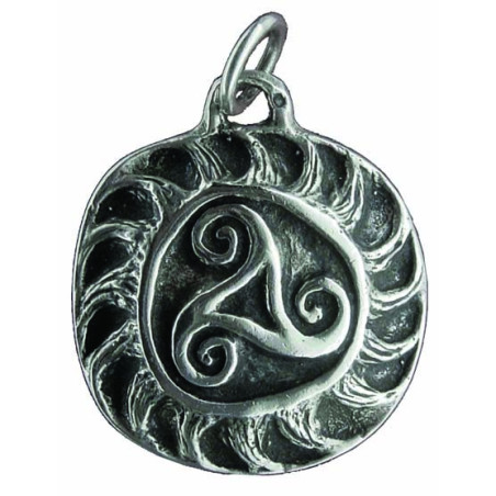Pendentif Triskel Soleil
