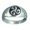 Small Triskel Signet Ring