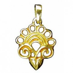 Pendentif Toulhoat fleuron petit