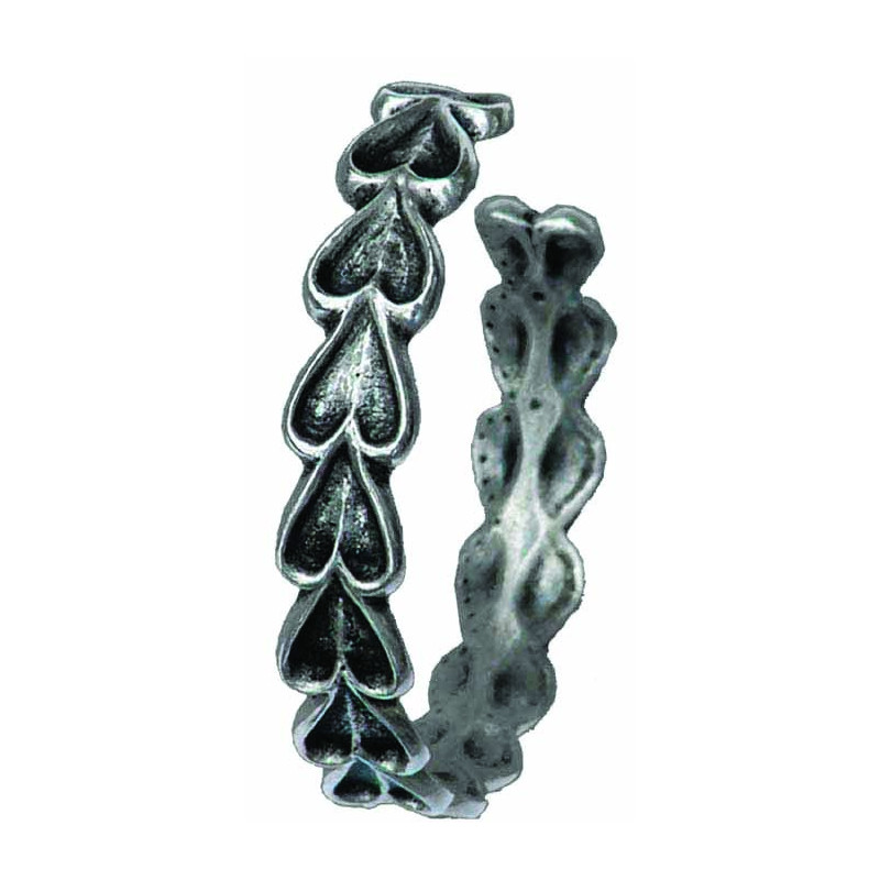 Brac. Chaîne De Cœurs 18 Cm