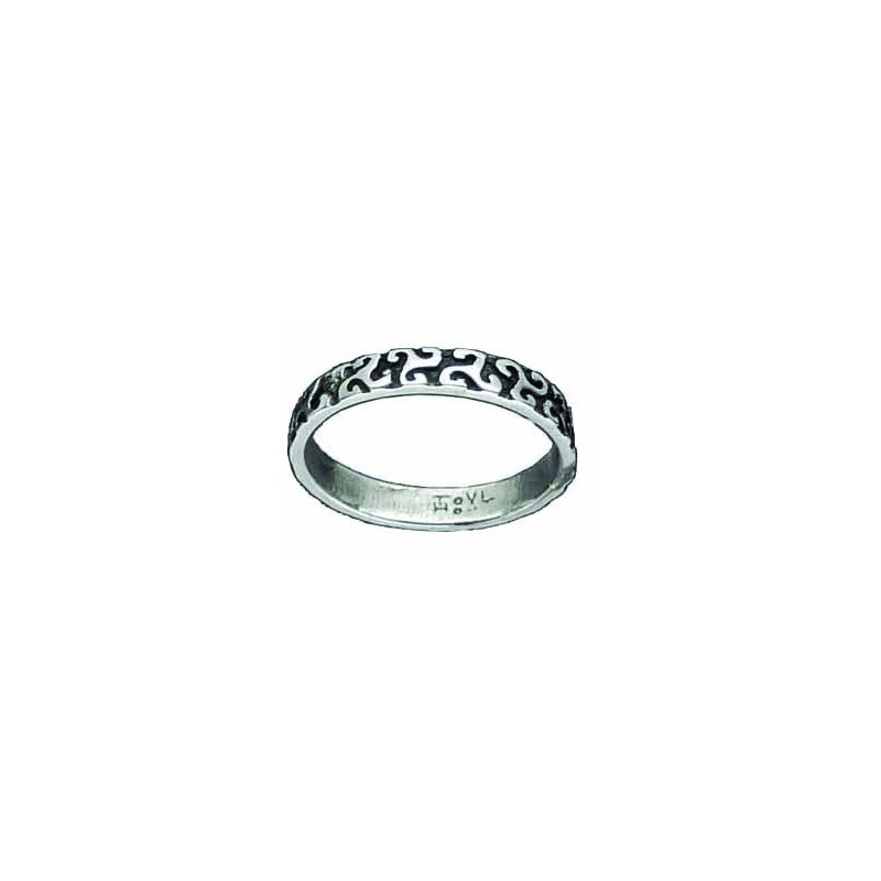 Narrow Triskelion Ring