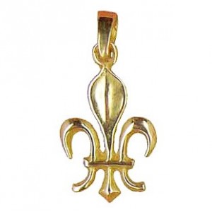 Toulhoat Tiny lily pendant