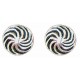 Whirly earrings button