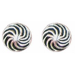 Whirly earrings button