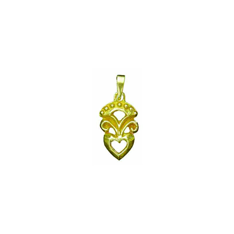 Small Fleuron Pendant