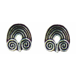 Ram's Horn Button Clips