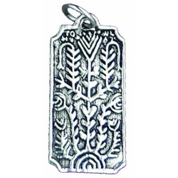 Pendentif Bouquet Rectangle