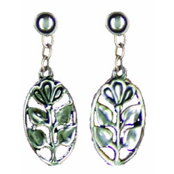 Op Pendants Médaille Fleur