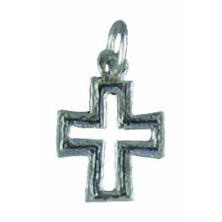 Small Cross, Pierced
