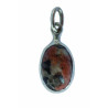 Pendentif Goutte Granit Rose