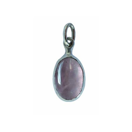 Rose Quartz Drop Pendant