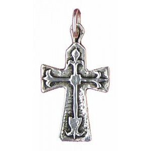 Toulhoat Flower pattern cross