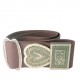 Toulhoat Gouriz (brown leather belt bronze buckle)