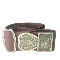 gouriz Toulhoat (ceinture cuir brun boucle bronze)