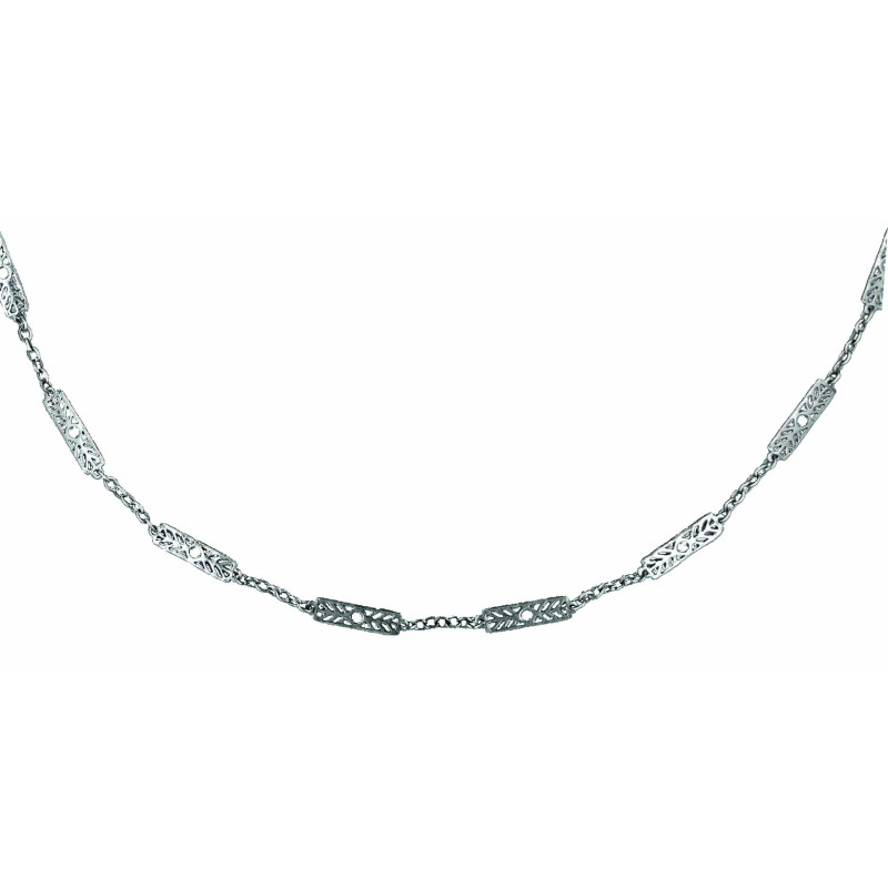 Sautoir Fin Barrettes 19 Elts