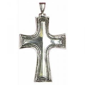 croix pectorale aux dièdres, bords rainurés