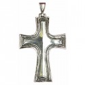 croix pectorale aux dièdres, bords rainurés