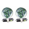 B. Round Triskel Cufflink 2