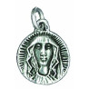 Round Virgin Mary Medal