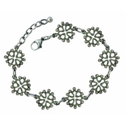 Brac. 8 Elts Croix D'Oc (D. 13 Mm) 17 Cm +