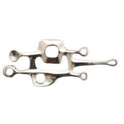 Sleek Abstract Brooch