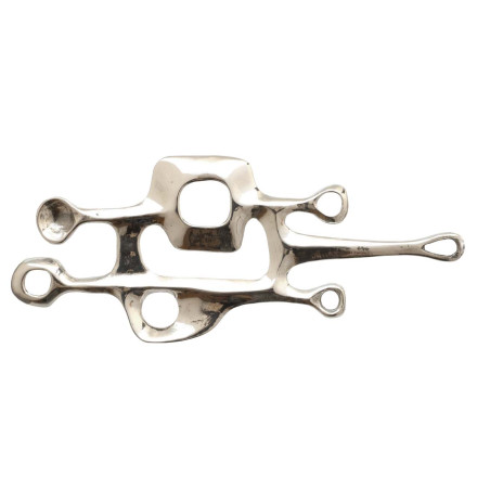 Sleek Abstract Brooch