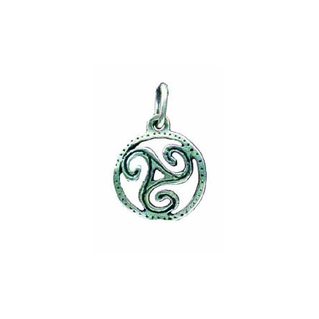 Pendentif Triskel Cerclé Petit