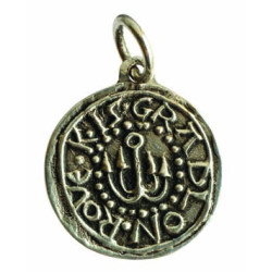 Pendentif Gradlon En Barque Ø 20 Mm