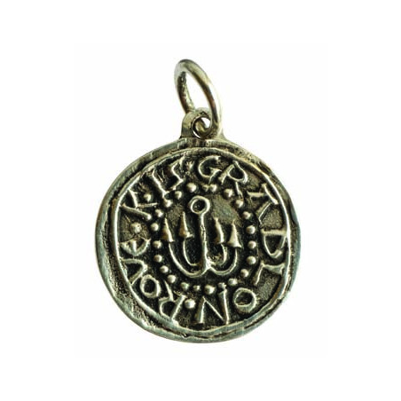 Pendentif Gradlon En Barque Ø 20 Mm