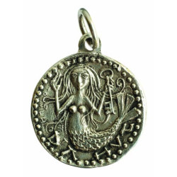 Pendentif Gradlon 3/4 (Dahut V°) Ø 25 Mm