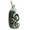 Pendentif Silex Triskel 2,4 Cm