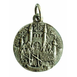 Pendentif Gradlon Profil (Is V°) Ø 25 Mm