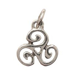Pendentif Triskel Ajouré 12 Mm