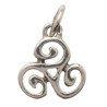 Openwork Triskel Pendant 12mm