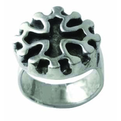 Signet ring of the Occitan Cross (Open)