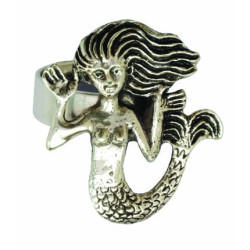 Mermaid Ring in the Wind (Open)