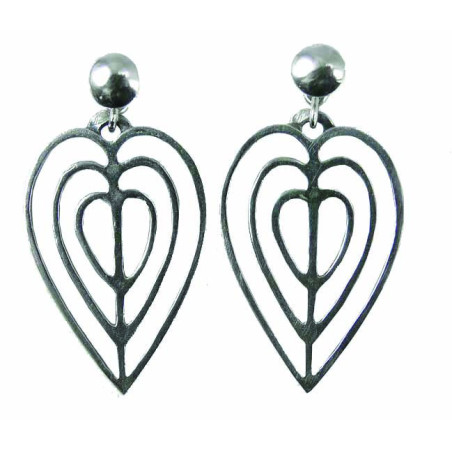 Op Pendants Heart Cutout