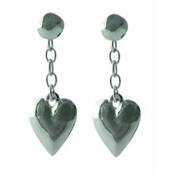 Heart-shaped Op Pendants